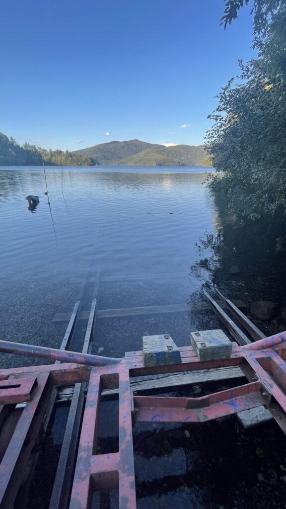 然別湖 湖底線路