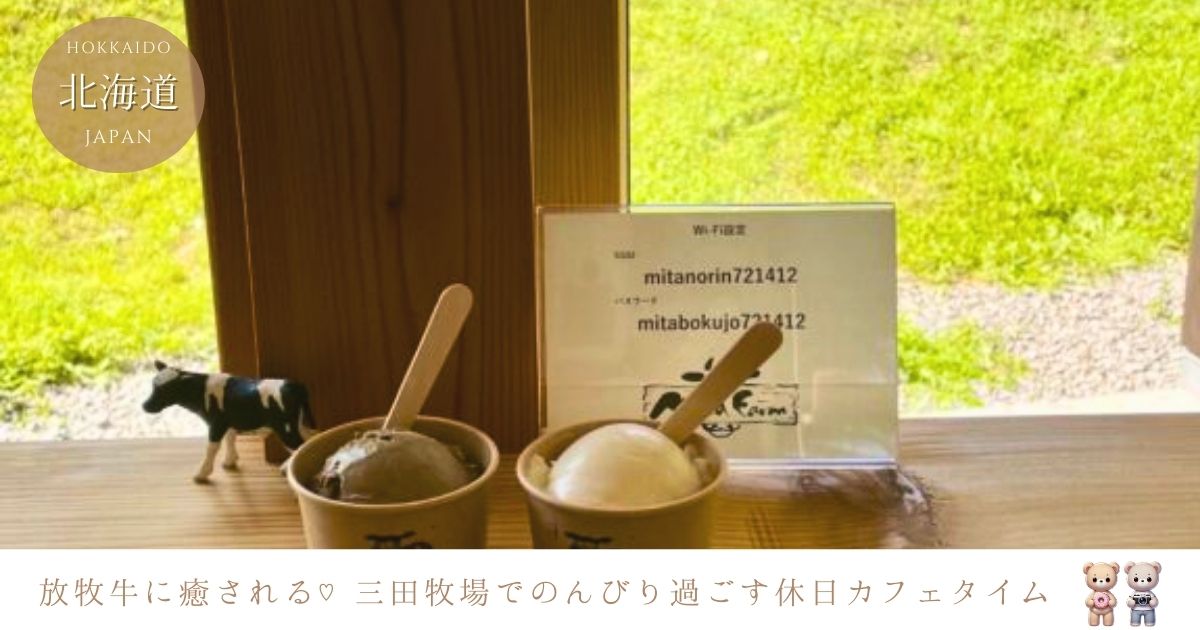三田牧場ジェラートカフェメニューを満喫！店内の様子と放牧牛の魅力