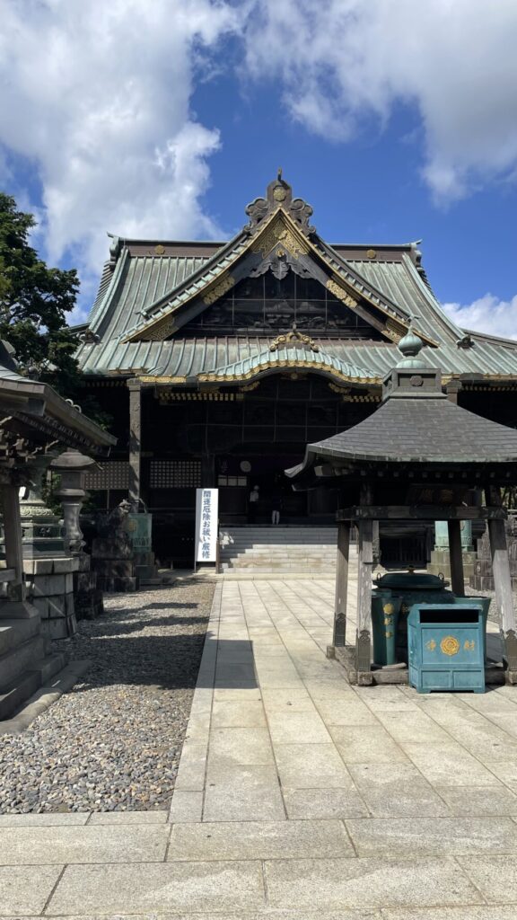釈迦堂の庭園