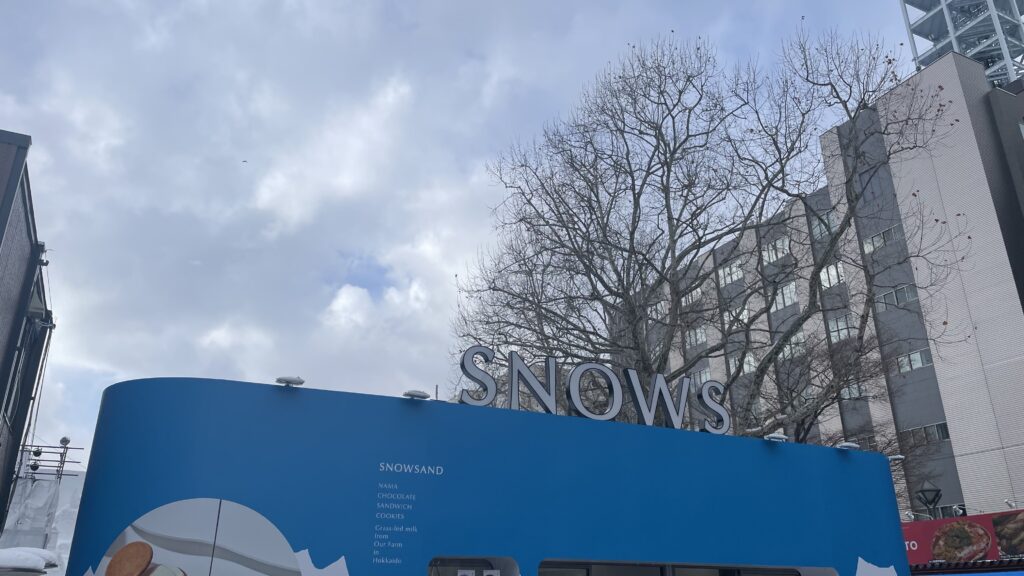 SNOWSのポップアップストア