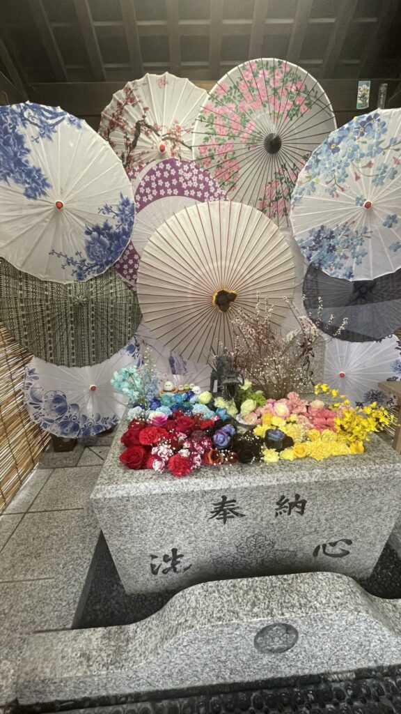 札幌諏訪神社：SixTONES花手水