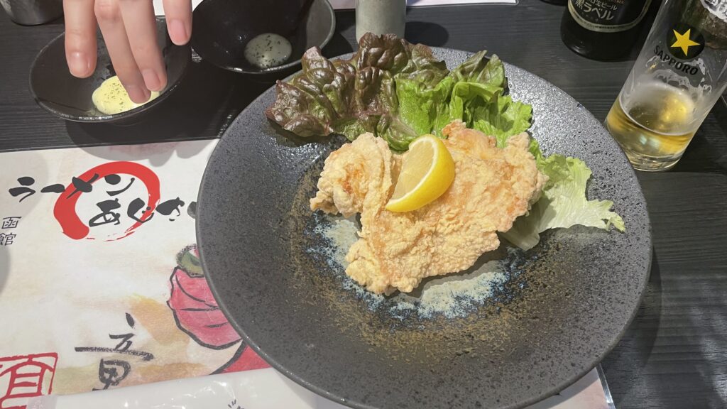 ちょい呑みセットのザンギ