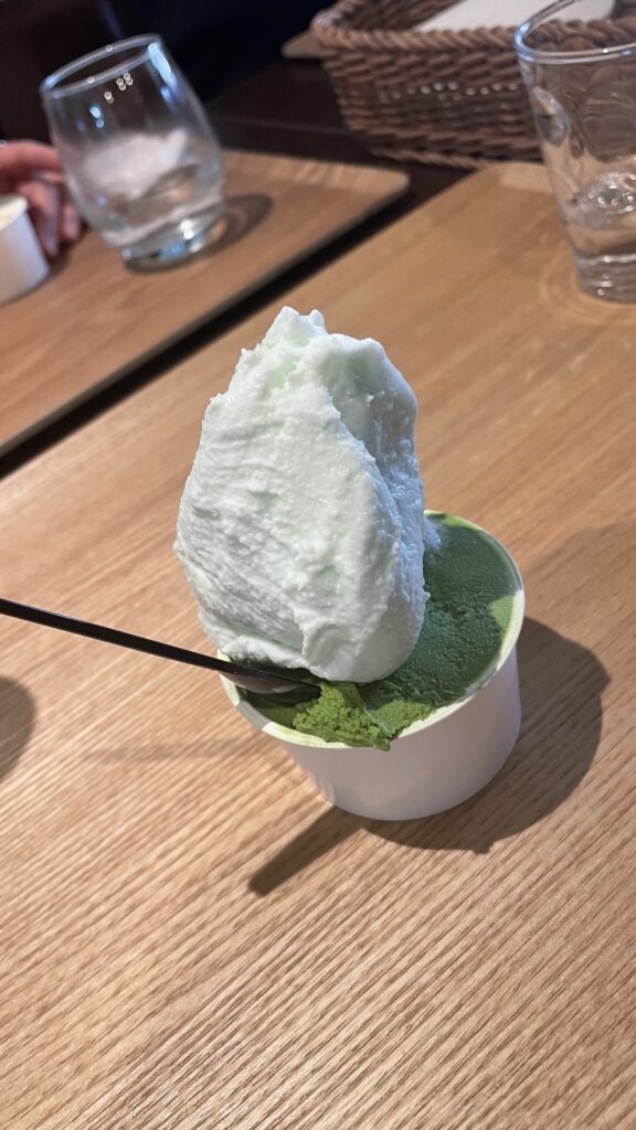 ソッリーゾ デル オルソのジェラート