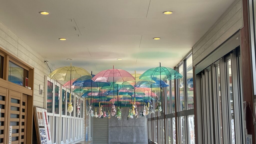 発寒神社のアンブレラスカイ