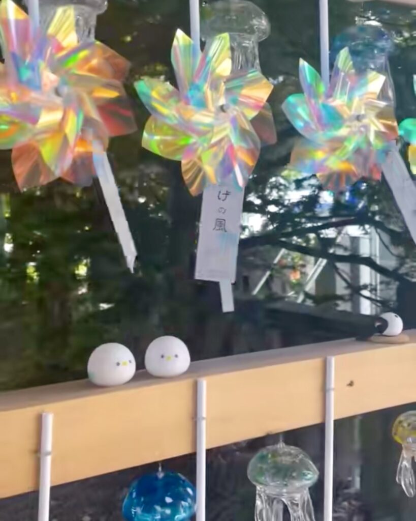 風車＆シマエナガちゃん